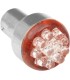 BULB LED 12V 1157 RED