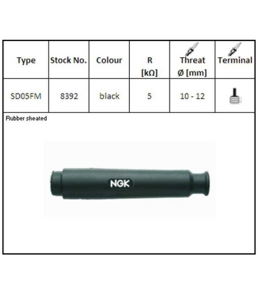 SPARK PLUG CAP SD05FM