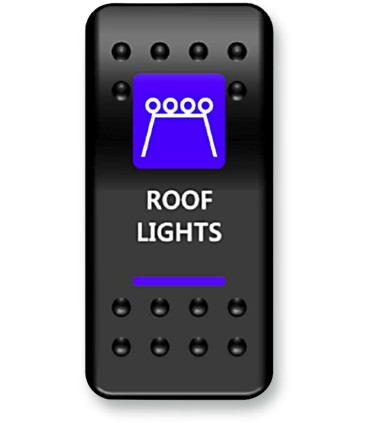 SWITCH ROCKER ROOF LIGHT