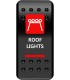 SWITCH ROCKER ROOF LT-RED