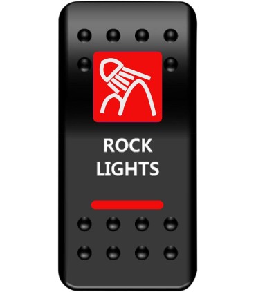 SWITCH ROCK LIGHTS-RED