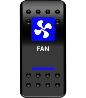 SWITCH FAN POWER BLUE