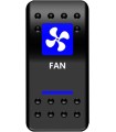SWITCH FAN POWER BLUE