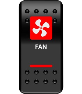 SWITCH FAN POWER RED
