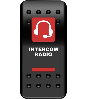 SWITCH ROCKER INTERCOM RD