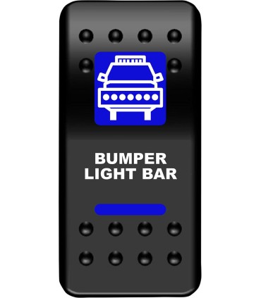 SWITCH RKR BMPR LGHTBR BU