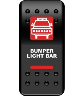 SWITCH RKR BMPR LGHTBR RD