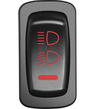 HEADLIGHT SWITCH RED MSE