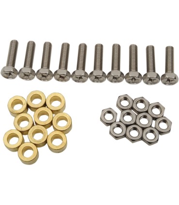 BOLT/NUT SET BATT 6X22SS