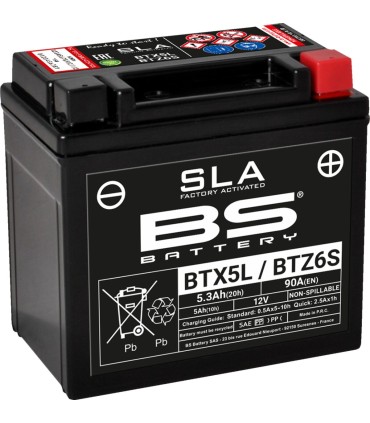 BATTERY BS BTX5L/BTZ6S