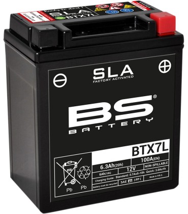 BATTERY BS BTX7L SLA