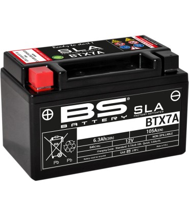 BATTERY BS BTX7A SLA