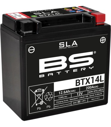 BATTERY BS BTX14L SLA