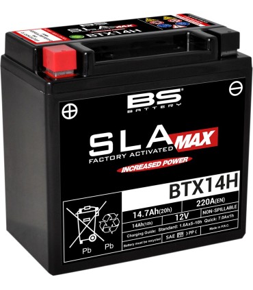 BATTERY BS BTX14H SLA-MAX