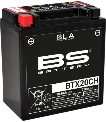BATTERY BS BTX20CH SLA