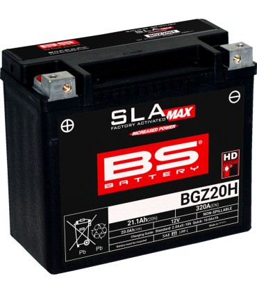 BATTERY BS BGZ20H SLA MAX