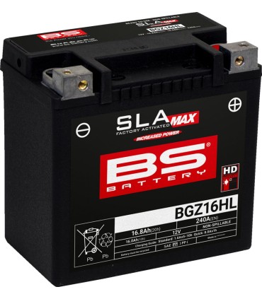 BATTERY BS BGZ16HL SLA MAX