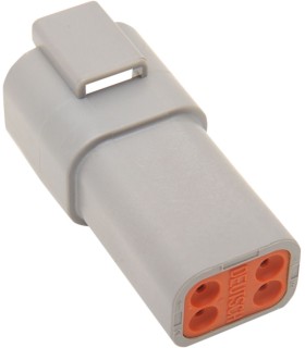 RECEPTACLE DEUTSCH GREY 4