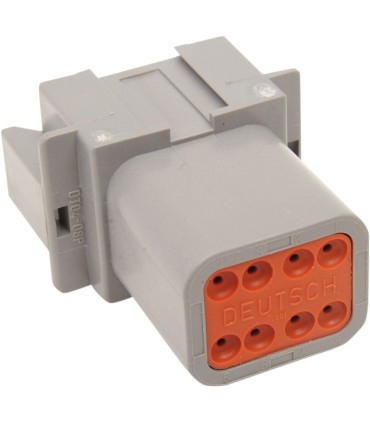 RECEPTACLE DEUTSCH GREY 8