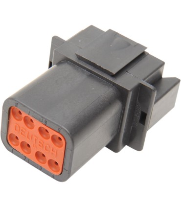 RECEPTACLE DEUTSCH BLK 8