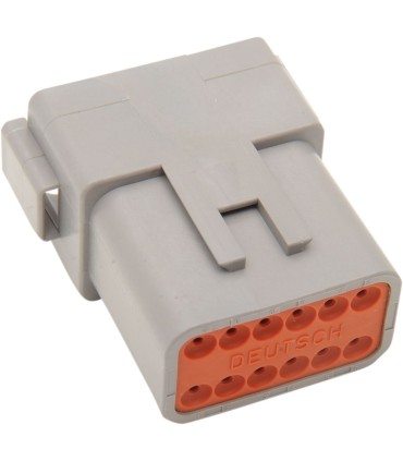 RECEPTACLE DEUTSCH GREY12