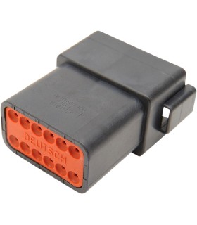 RECEPTACLE DEUTSCH BLK 12