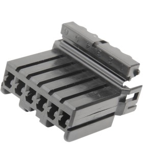 CONNECTOR PLUG 6-POS 5-PK