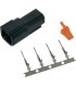 CONN KIT 4POS 74104-98BK