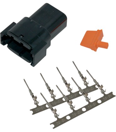 CONN KIT 8POS 74108-98BK