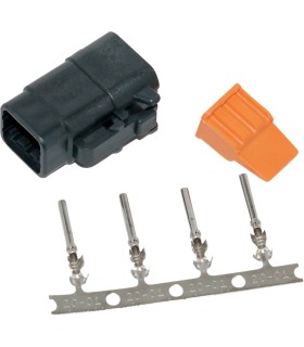 CONN KIT 4POS 74114-98BK