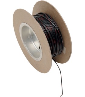 WIRE 18G 100' BLACK/RED