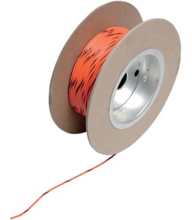 WIRE 18G 100' ORNG/BLACK