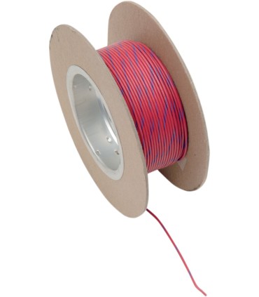 WIRE 18G 100' RED/BLUE