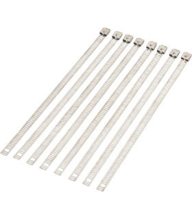 CABLE TIE SILVER 8 8PK