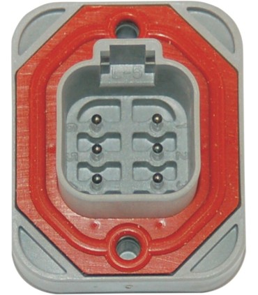 CONNECTR DT 6 POS HEADER