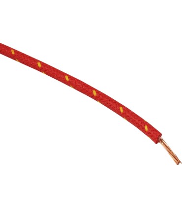 WIRE 16-GAUGE CLOTH BRAIDED 25