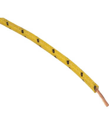 WIRE 16-GAUGE CLOTH BRAIDED 25