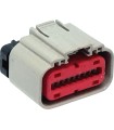 CONNECTOR FEMALE W/TERM 18-POS