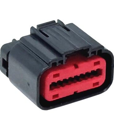 CONNECTOR FEMALE W/TERM 18-POS