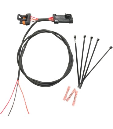 HARNESS R.LIGHT/LIC/WHIP