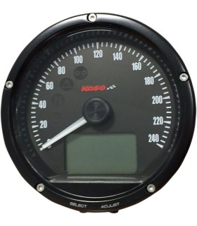 D75 SPEEDOMETER BK 0-240 KMH