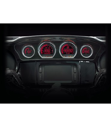 GAUGE SET HD-6 GAUGES BK