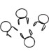 FUELSTAR 4PK CLAMPS BK