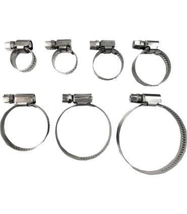 HOSE CLAMP EMBOSSED 8-12