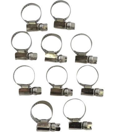 HOSE CLAMP EMBOSSED 10-16