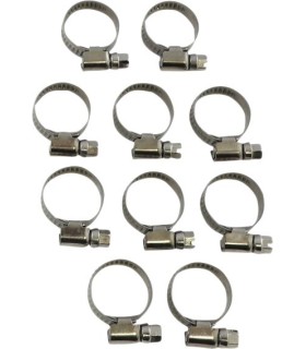 HOSE CLAMP EMBOSSED 12-22