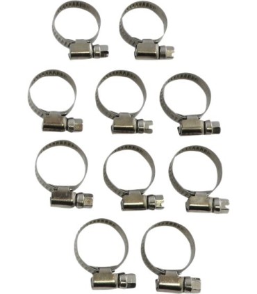 HOSE CLAMP EMBOSSED 12-22