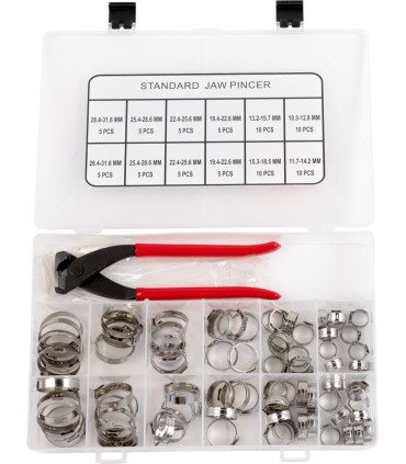 KIT EAR CLAMP ASSORTMENT W JAW