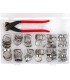 KIT EAR CLAMP ASSORTMENT W JAW