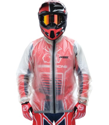 JACKET RAIN CLEAR XS